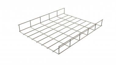 Фотография товара 'Hyperline 528585 EWT-CRW-50-400-3000-4,0-EZ Проволочный лоток 50х400x3000-4,0 мм.'