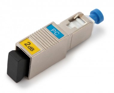 Фотография товара 'Hyperline 53130 ATT-SC-SC-PC-2dB Аттенюатор волоконно-оптический SC-SC, UPC, 2dB'