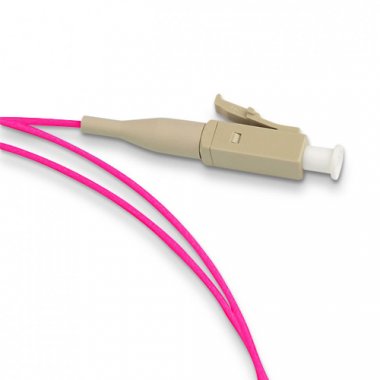 Фотография товара 'Hyperline Пигтейл волоконно-оптический MM 50/125 (OM4), LC, 1 м, LSZH, FPT-B9-504-LC/PR-1M-LSZH-MG'