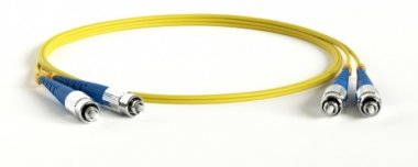 Фотография товара 'Hyperline Патч-корд волоконно-оптический (шнур) SM 9/125 (OS2), FC/UPC-FC/UPC, 2.0 мм, duplex, LSZH, FC-D2-9-FC/UR-FC/UR-H-30M-LSZH-YL'
