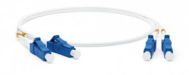 Фотография товара 'Hyperline Патч-корд волоконно-оптический (шнур) SM 9/125 (G.657), LC/UPC-LC/UPC, 2.0 мм, duplex, LSZH, FC-D2-9A1-LC/UR-LC/UR-H-2M-LSZH-WH'