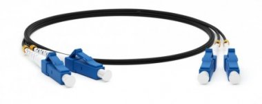 Фотография товара 'Hyperline Патч-корд волоконно-оптический (шнур) SM 9/125 (OS2), LC/UPC-LC/UPC, 2.0 мм, duplex, LSZH, FC-D2-9-LC/UR-LC/UR-H-15M-LSZH-BK'