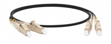 Фотография товара 'Hyperline Патч-корд волоконно-оптический (шнур) MM 62.5/125, LC-LC, 2.0 мм, duplex, LSZH, 20 м, FC-D2-62-LC/PR-LC/PR-H-20M-LSZH-BK'