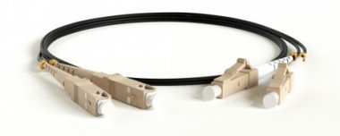 Фотография товара 'Hyperline Патч-корд волоконно-оптический (шнур) MM 50/125, LC-SC, 2.0 мм, duplex, LSZH, 5 м, FC-D2-50-LC/PR-SC/PR-H-5M-LSZH-BK'