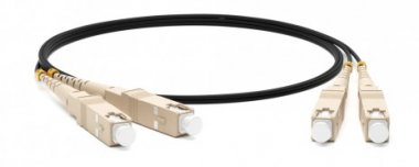 Фотография товара 'Hyperline Патч-корд волоконно-оптический (шнур) MM 50/125, SC-SC, 2.0 мм, duplex, LSZH, 30 м, FC-D2-50-SC/PR-SC/PR-H-30M-LSZH-BK'