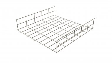 Фотография товара 'Hyperline 528600 EWT-CRW-100-500-3000-4,0-EZ Проволочный лоток 100х500x3000-4,0 мм.'