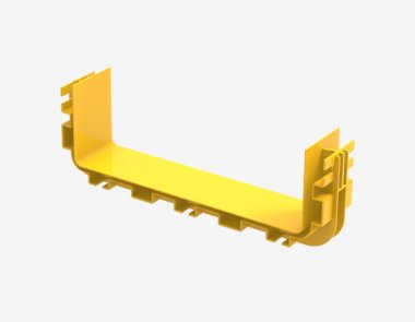 Фотография товара 'Hyperline 495244 FBTR-300-CNT Соединитель оптического лотока 300х100 мм'