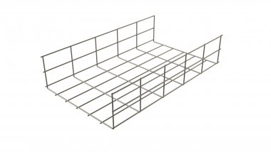 Фотография товара 'Hyperline 528605 EWT-CRW-100-300-3000-5,0-EZ Проволочный лоток 100х300x3000-5,0 мм.'