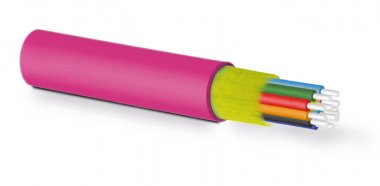 Фотография товара 'Hyperline 237688 FO-MC3-IN-504-12-LSZH-MG Кабель волоконно-оптический 50/125 (OM4)'