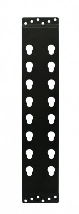 Фотография товара 'Hyperline 481291 CMK-M-RAL9005 Заглушка органайзера с крепежом типа "монетка"'