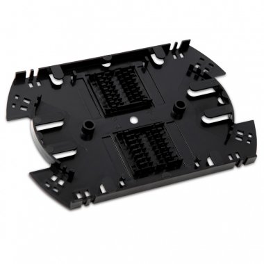 Фотография товара 'Hyperline 254996 FO-SPL01-HLD-BK Сплайс-кассета оптическая для боксов FO-19V, FO-19R'