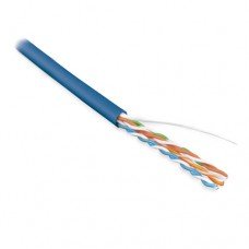 Фотография товара 'Hyperline Кабель витая пара, неэкранированная U/UTP, категория 5e UUTP4-C5E-S24-IN-LSZH-BL-100'