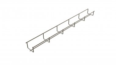 Фотография товара 'Hyperline 525990 EWT-CRW-30-60-3000-4,0-EZ Проволочный лоток 30х60x3000-4,0 мм.'