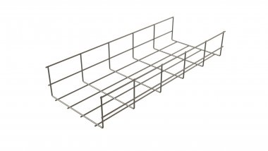 Фотография товара 'Hyperline 535807 EWT-CRW-80-200-3000-4,0-SZ Проволочный лоток 80х200x3000-4,0 мм'