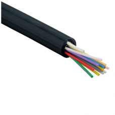 Фотография товара 'Hyperline Кабель волоконно-оптический 9/125 (SMF-28 Ultra) одномодовый 8 волокон FO-DPE-IN/OUT-9S-8-LSZH-BK'