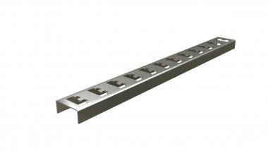 Фотография товара 'Hyperline 518403 TMS-PQI-60-26-400-2,0-SZ Стойка кабельная К1153 60х26х400-2,0 мм'