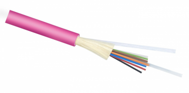 Фотография товара 'Hyperline 545258 FO-AWS2-IN-504-8-LSZH-MG Кабель волоконно-оптический 50/125 (OM4)'