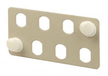 Фотография товара 'Hyperline 25979 FO-FP-ST Модуль 6xST, Simplex type, 67х35mm'