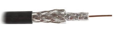 Фотография товара 'Hyperline Кабель коаксиальный RG-59, 75 Ом COAX-RG59-LSZH-500'