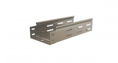 Фотография товара 'Hyperline 510082 RST-PMT-600-80-3000-1-SZ Лоток перфорированный 600x80x3000x1 мм'