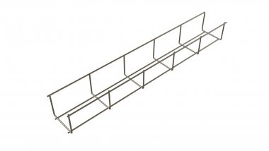 Фотография товара 'Hyperline 525998 EWT-CRW-50-60-3000-4,0-EZ Проволочный лоток 50х60x3000-4,0 мм.'