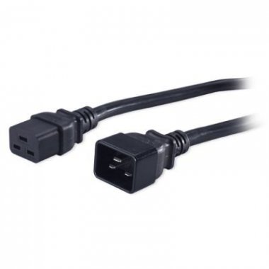 Фотография товара 'Hyperline Кабель питания IEC 320 C19 - IEC 320 PWC-IEC19-IEC20-5.0-BK'