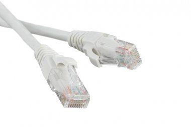 Фотография товара 'Hyperline Патч-корд экранированный, Cat.6, LSZH, F/UTP PC-LPM-STP-RJ45-RJ45-C6-0.5M-LSZH-WH'