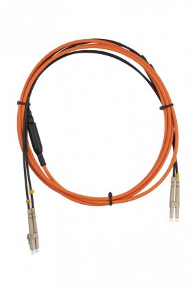 Фотография товара 'Hyperline 484591 FC-AWS1/D-50-LC/PR-LC/PR-H-2M-LSZH-OR Патч-корд волоконно-оптический (шнур) MM 50/125'