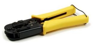 Фотография товара 'Hyperline Инструмент обжимной для RJ-45, RJ-12 HT-N5684'