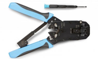 Фотография товара 'Hyperline Инструмент обжимной для RJ-50, RJ-45, RJ-12, RJ-11 HT-200AR'