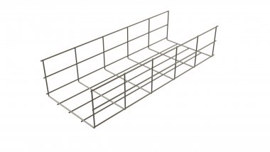 Фотография товара 'Hyperline 526016 EWT-CRW-100-200-3000-4,0-EZ Проволочный лоток 100х200x3000-4,0 мм.'