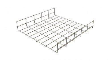 Фотография товара 'Hyperline 528593 EWT-CRW-80-500-3000-4,0-EZ Проволочный лоток 80х500x3000-4,0 мм.'