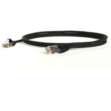 Фотография товара 'Hyperline Патч-корд U/UTP, Cat.5е, LSZ PC-LPM-UTP-RJ45-RJ45-C5e-1M-LSZH-BK'