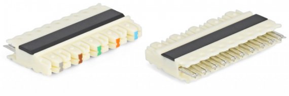 Фотография товара 'Hyperline 5-и парный 110 модуль, категория 5e 110C-M-5P'