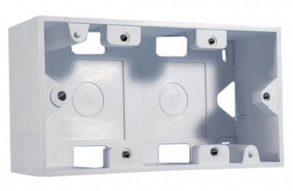 Фотография товара 'Hyperline Коробка для настенного монтажа французский стандарт MB-2E-35'