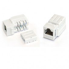 Фотография товара 'Hyperline Вставка Keystone Jack RJ-45 KJNE-8P8C-C5e-90-WH'