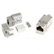 Фотография товара 'Hyperline Вставка Keystone Jack RJ-45 KJNE-8P8C-C5e-90-SH-F-WH'