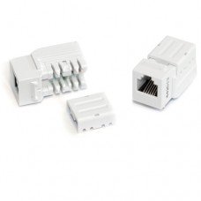 Фотография товара 'Hyperline Вставка Keystone Jack, RJ-12(6P6C), 110 IDC, заделка с помощью NE-TOOL RJ-12 KJNE-6P6C-C2-90-WH'