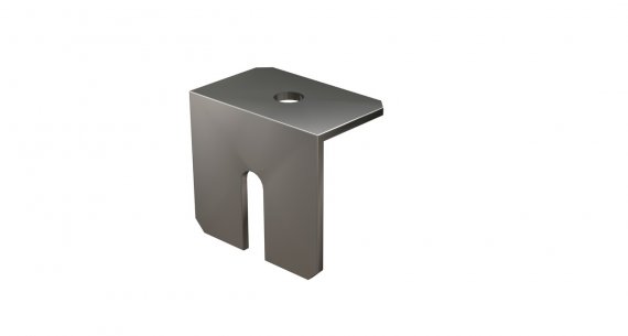 Фотография товара 'Hyperline 530964 RST-TLL-52-40-2,0-SZ Фиксатор крышки лотка 52х40 толщ. 2,0 мм.'