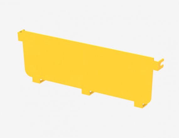 Фотография товара 'Hyperline 516352 FBTR-360-TTR Заглушка для оптического лотка 360мм (с 5 винтами)'