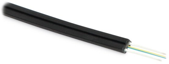 Фотография товара 'Hyperline Кабель волоконно-оптический 9/125 одномодовый, 2 волокна FO-D2-IN-9S-2-LSZH-BK'