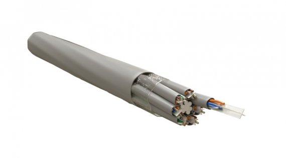 Фотография товара 'Hyperline 32769 UTP24-C6-SOLID-INDOOR Кабель витая пара, неэкранированный U/UTP'