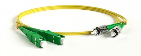 Фотография товара 'Hyperline Патч-корд волоконно-оптический (шнур) SM 9/125 (OS2), ST/APC-SC/APC, 2.0 мм, duplex, LSZH, FC-D2-9-SC/AR-ST/AR-H-2M-LSZH-YL'