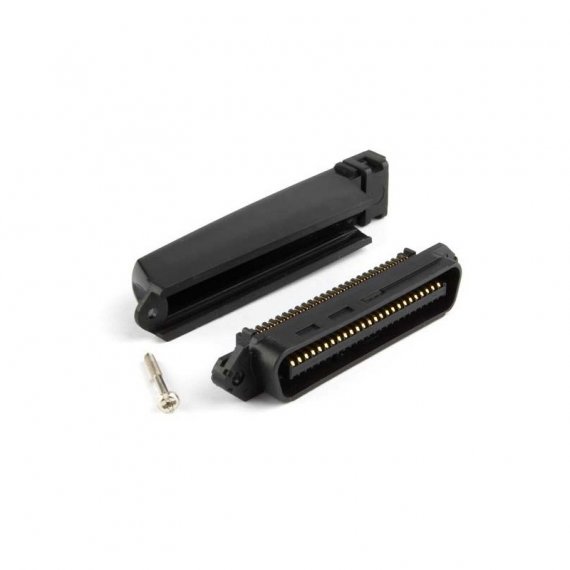 Фотография товара 'Hyperline 25654 PLUG-TELCO-M Разъем TELCO/амфенол 25 пар, кат.3, Male'