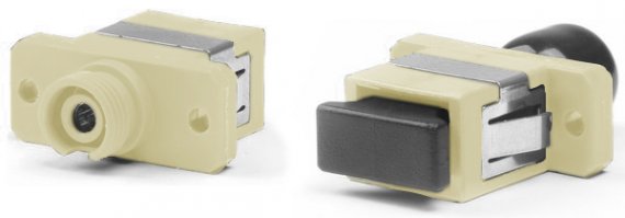 Фотография товара 'Hyperline 23368 SC-FC-MM Проходной адаптер SC-FC, MM (для многомодового кабеля)'