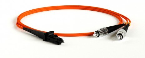 Фотография товара 'Hyperline Патч-корд волоконно-оптический (шнур) MM 50/125, FC-MTRJ(папа), 2.0 мм, duplex, LSZH, 2 м, FC-D2-50-FC/PR-MTRJM/PR-H-2M-LSZH-OR'