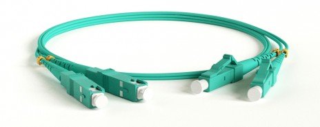 Фотография товара 'Hyperline Патч-корд волоконно-оптический (шнур) MM 50/125(OM3), LC-SC, duplex, 10G, LSZH, 20 м, FC-D2-503-LC/PR-SC/PR-H-20M-LSZH-AQ'