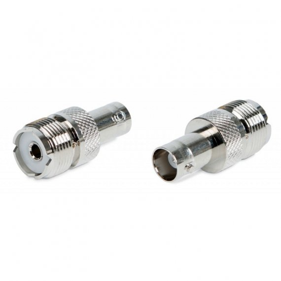 Фотография товара 'Hyperline 37954 AD-BNC-F-UHF-F Переходник BNC (мама) - UHF (мама)'