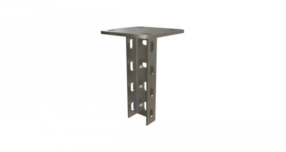 Фотография товара 'Hyperline 518547 TMS-DCM-1-3,0-EZ Двойное потолочное крепление для средних профилей толщ. 3,0 мм.'