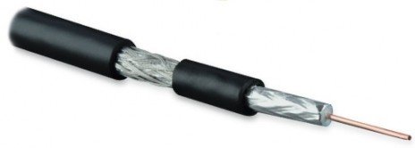 Фотография товара 'Hyperline Кабель коаксиальный RG-59, 75 Ом COAX-RG59-OUTDOOR-500'